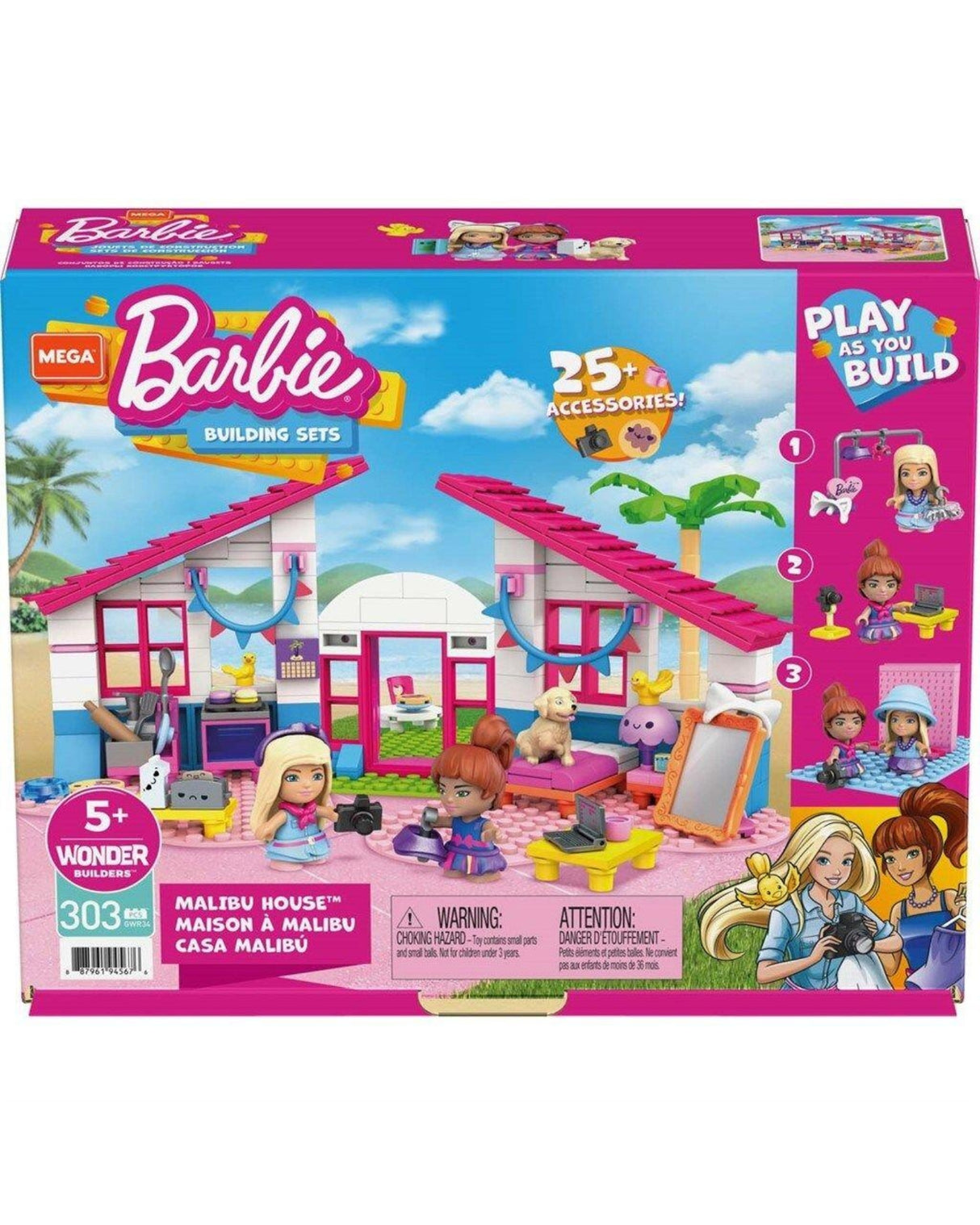 Mega Bloks Barbie Malibu House