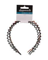 Metal hairband with beads 