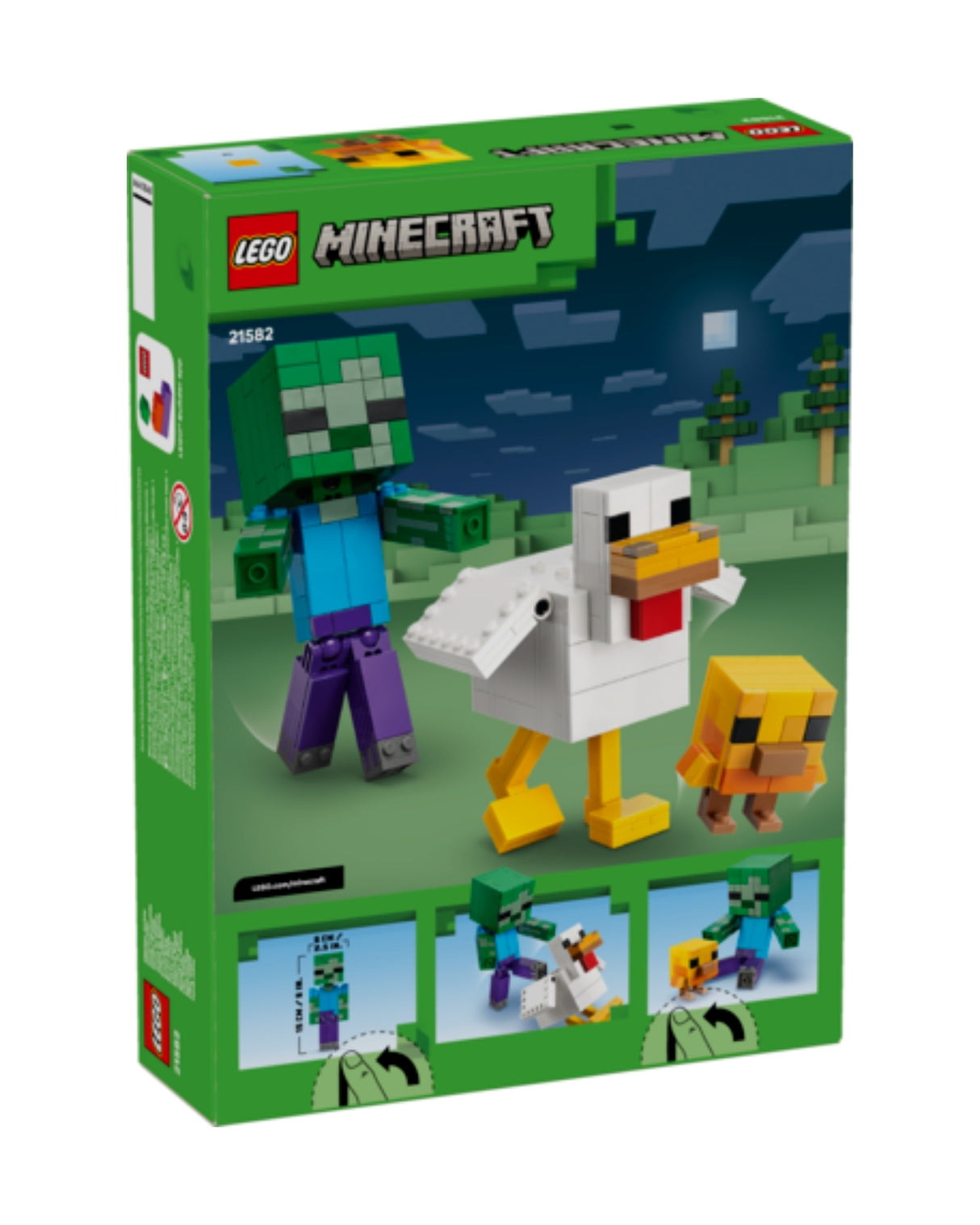 LEGO 21582 Hønsejockey - LEGO Minecraft