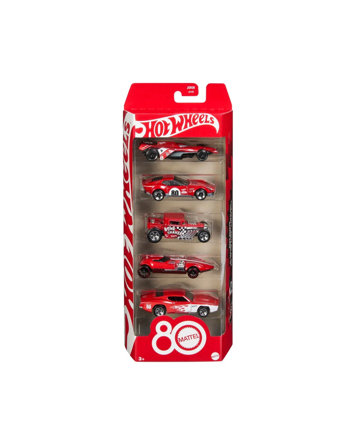 Hot Wheels Basics Mattel 80th 5 Pack