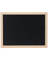 Tavle med træramme 30x23 cm