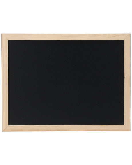 Tavle med træramme 30x23 cm