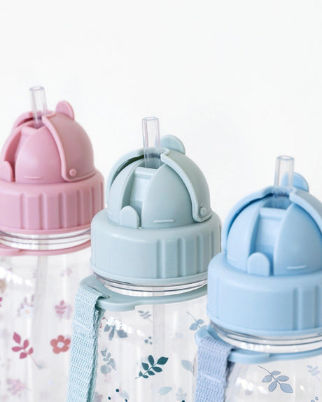 Blade drikkedunk med sugerør, Salvie Grøn