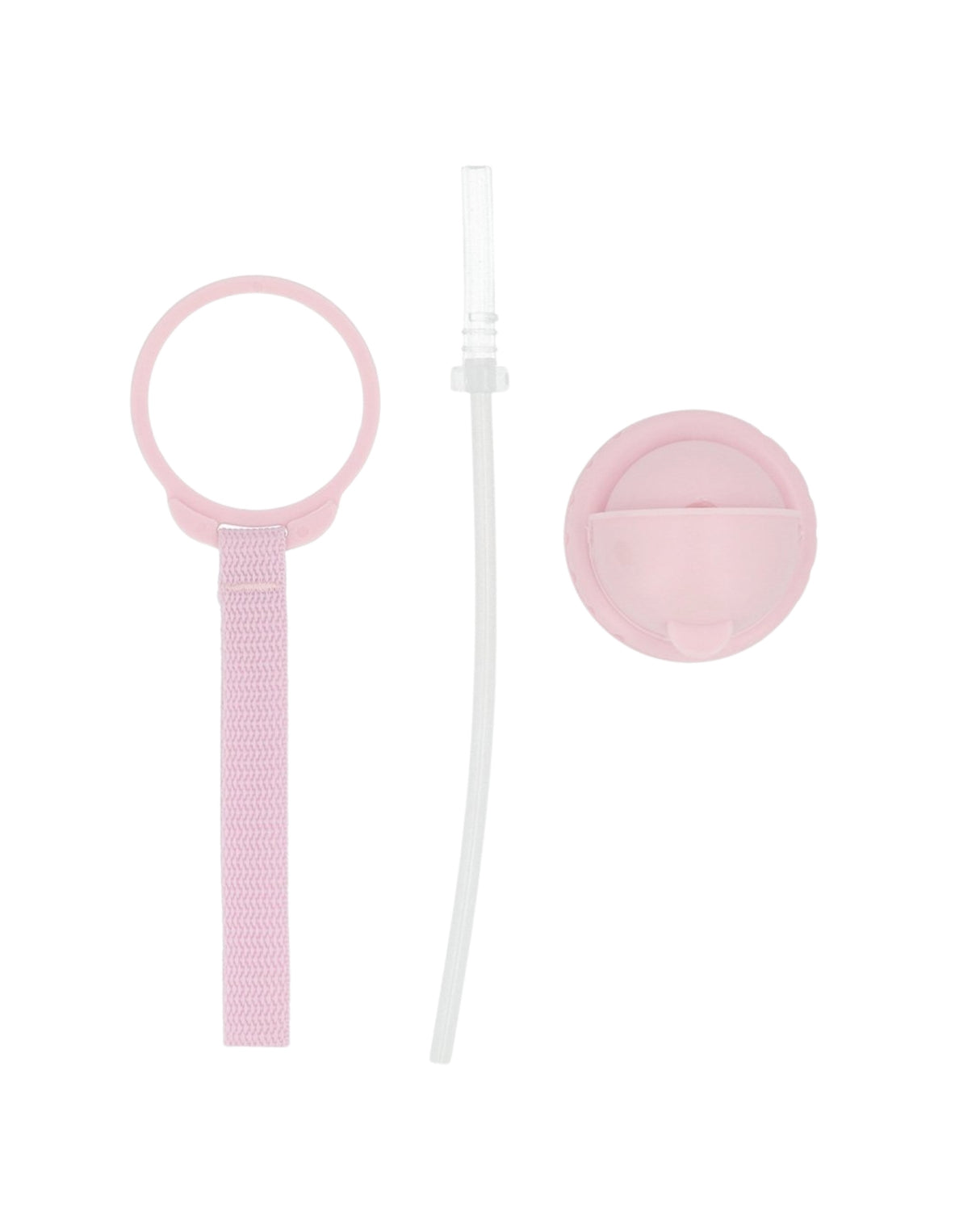 Unicorn drinking bottle with straw