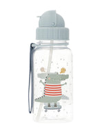 Krokodille drikkedunk med sugerør