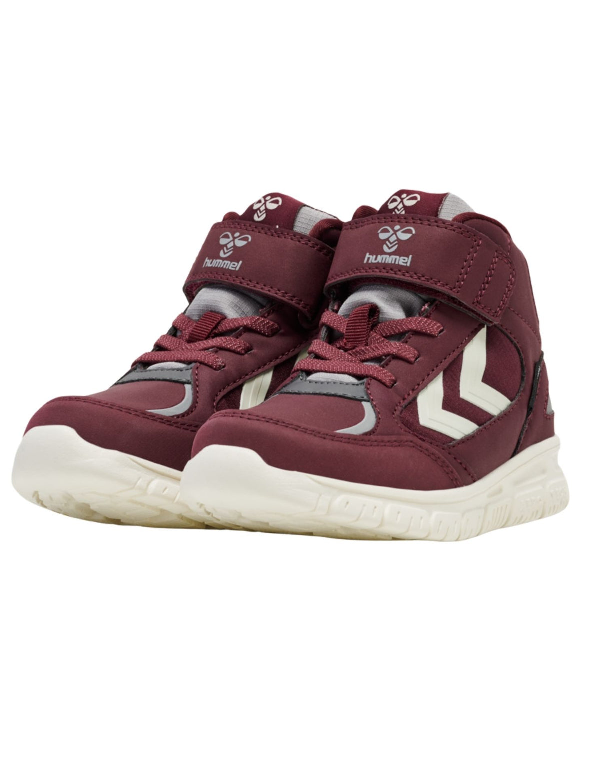 Rødbrun Hummel Vinterstøvle - Catawba grape - X-LIGHT 2.0 MID TEX JR - 215408-3679