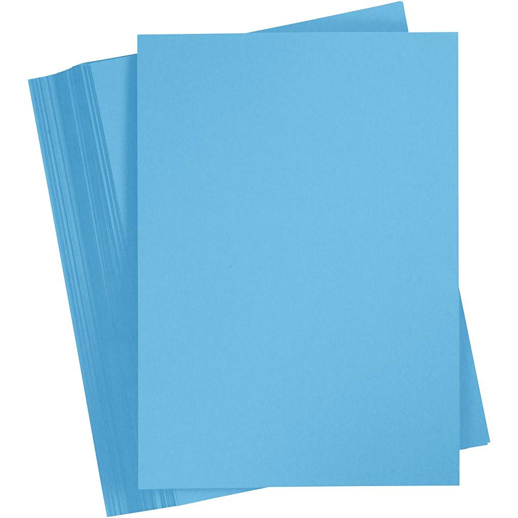 Cardboard A4 210x297 mm 180 grams - Light blue - 1 sheet
