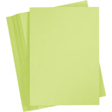 Karton A4 210x297 mm 180 gram - Lys grøn - 1 ark