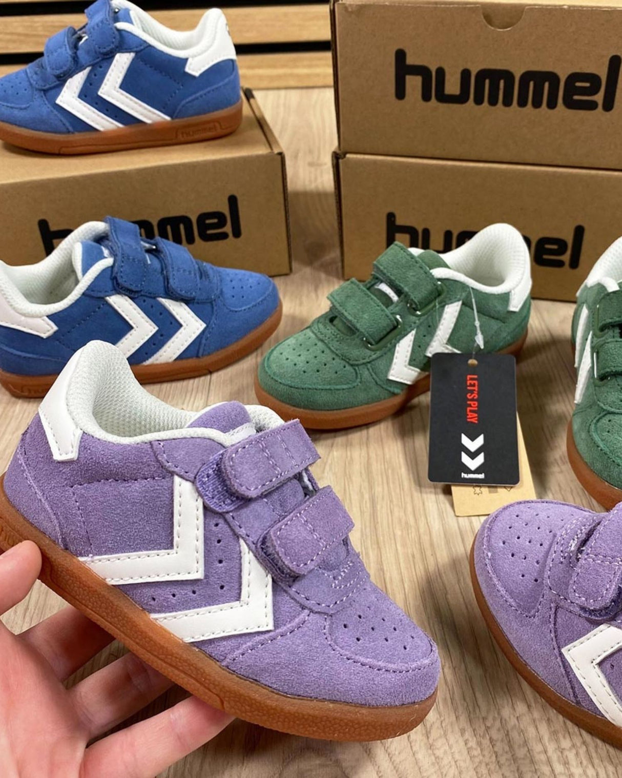 Lilla - Orchid petal - Hummel - VICTORY SUEDE II - ruskindssneakers - 217833-3182