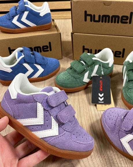 Lilla - Orchid petal - Hummel - VICTORY SUEDE II - ruskindssneakers - 217833-3182