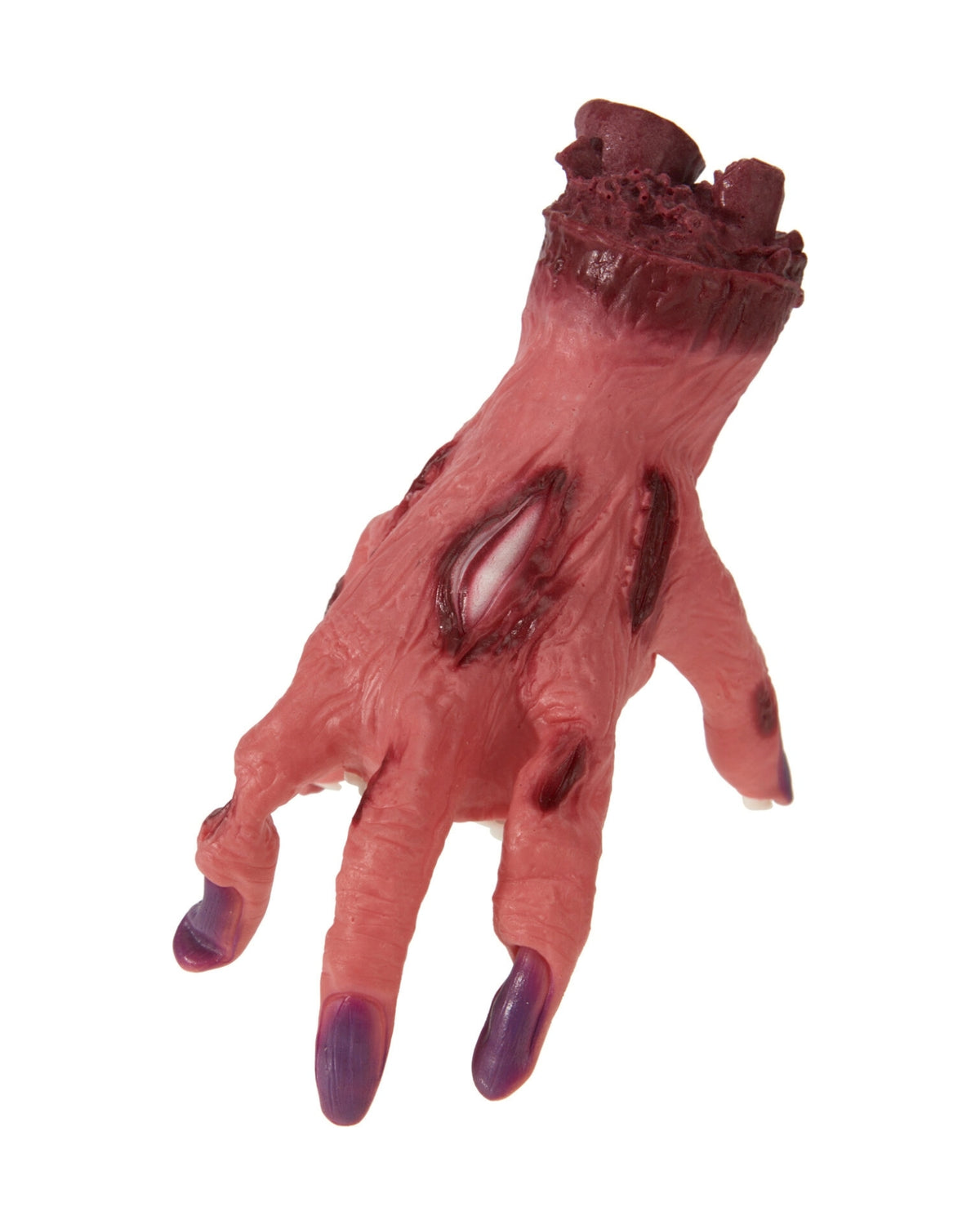 Bevægelig Halloween-hånd med lys og lyd