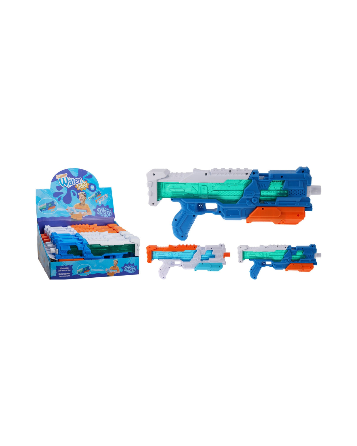 Vandpistol 38,5 cm med pumpefunktion