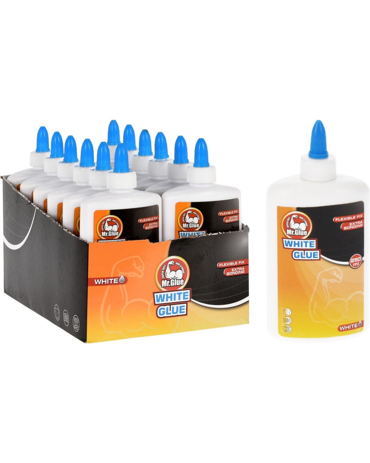 Lim 250ml hvid