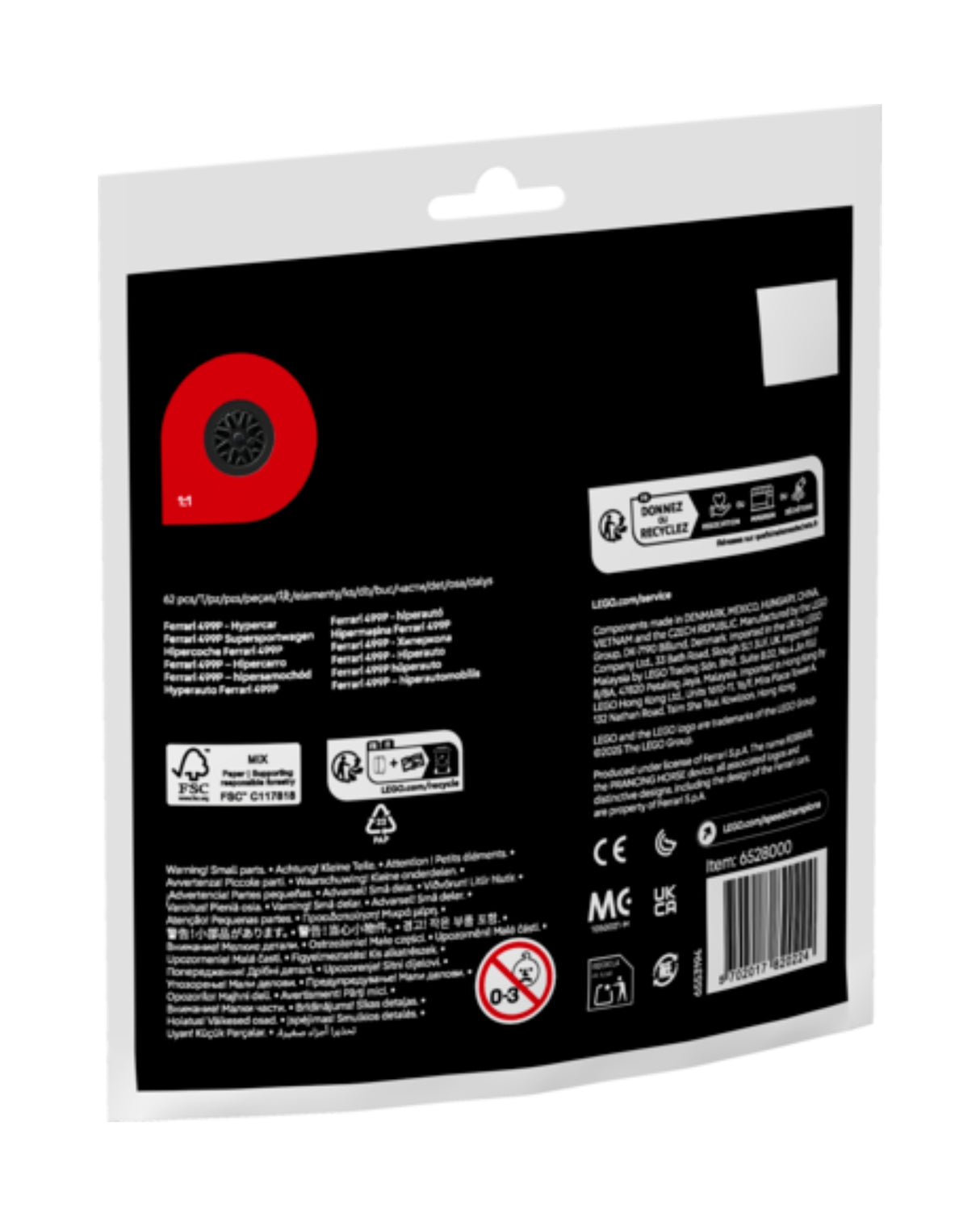 LEGO 30709 Ferrari 499P-hyperbil - LEGO 30709