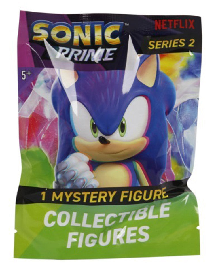 Sonic Figur 6,5 cm Blind Foliepole S2 1 pakke
