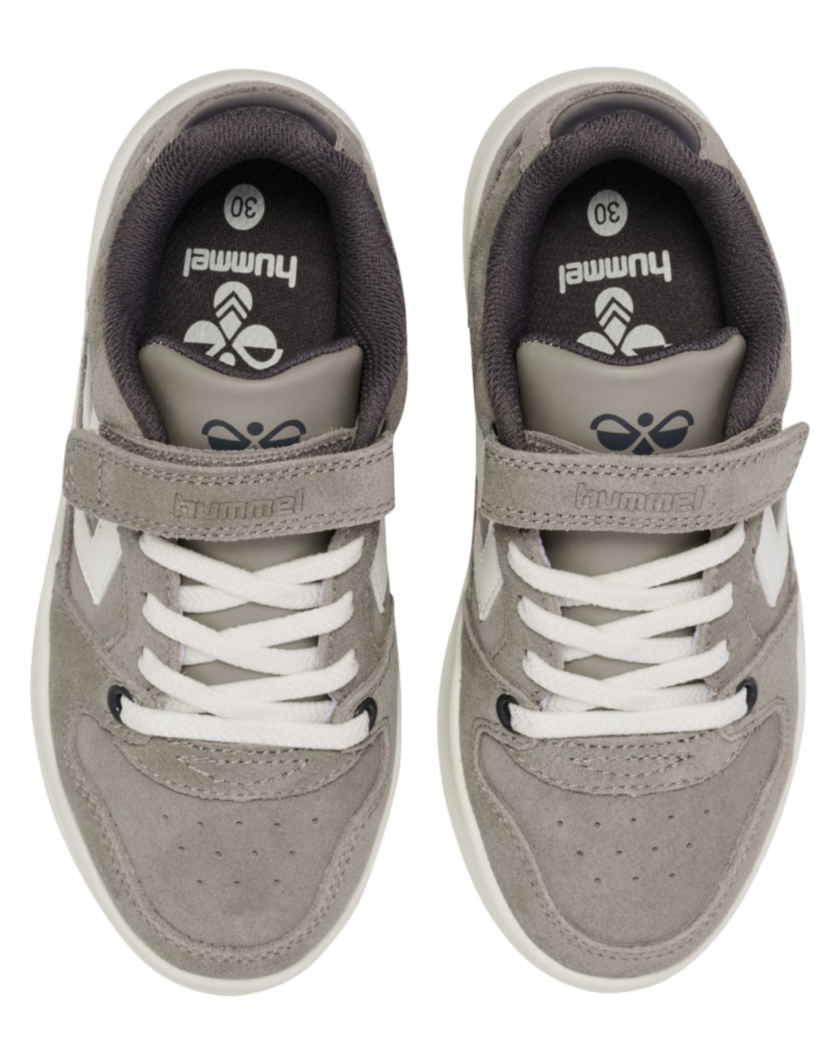 Grå - Roasted cashew - Hummel - St. Power play suede jr - 223924-9299