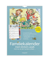 Familiekalender Otto Dickmeiss & Lilja Scherfig 6 kol. A3 2026 - Fra Mayland