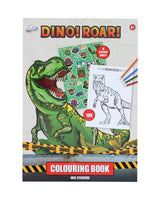 Malebog A4 med stickers og 16 sider