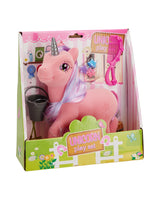 Hest med kam og 3 hårdklips