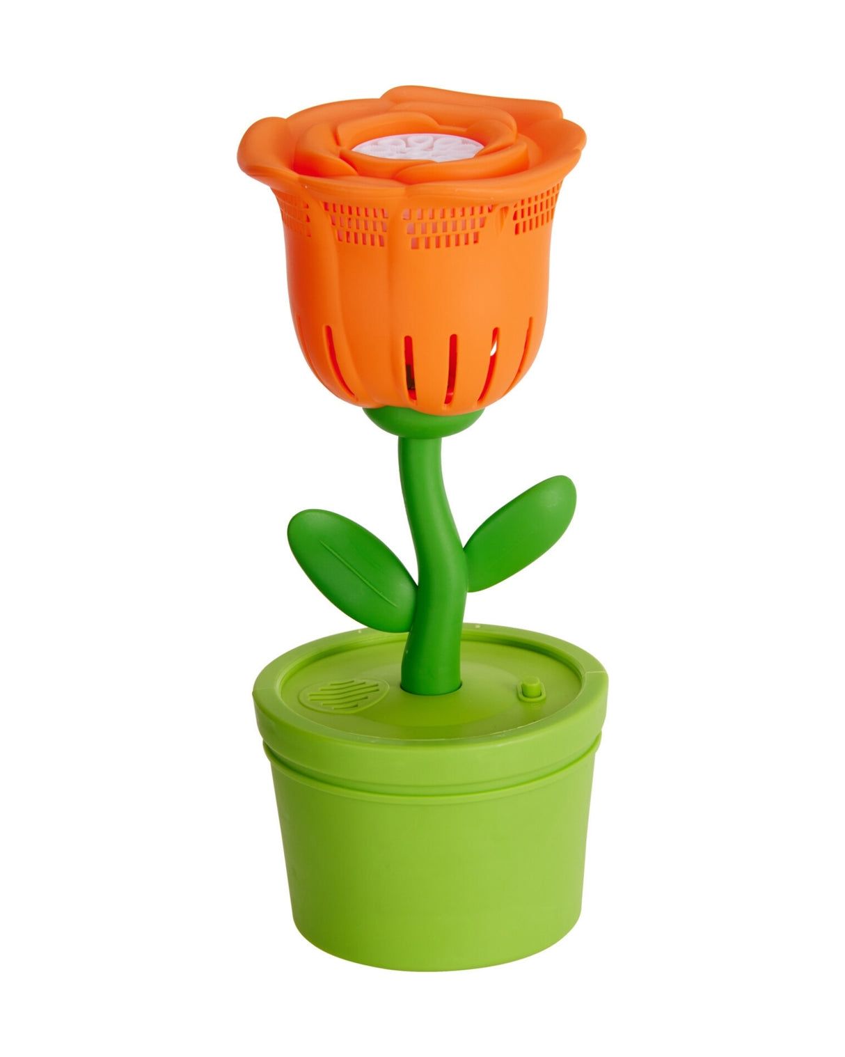 Bobleblæsemaskine med lys & lyd – blomsterdesign