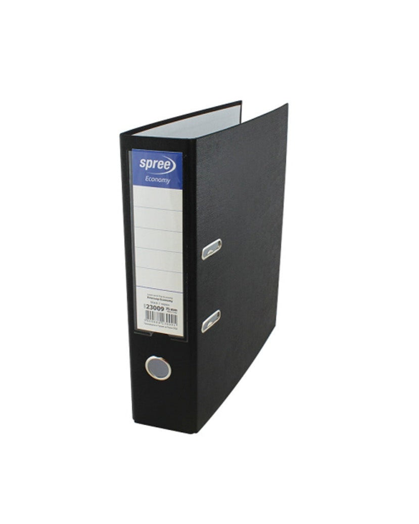 Brevordner 75mm SORT A4