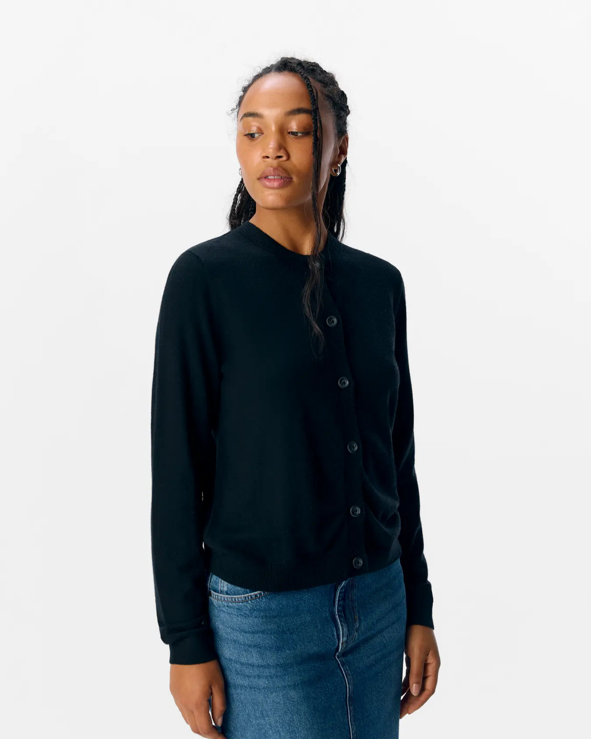 Sort - black - Strik cardigan - Object - 23043508