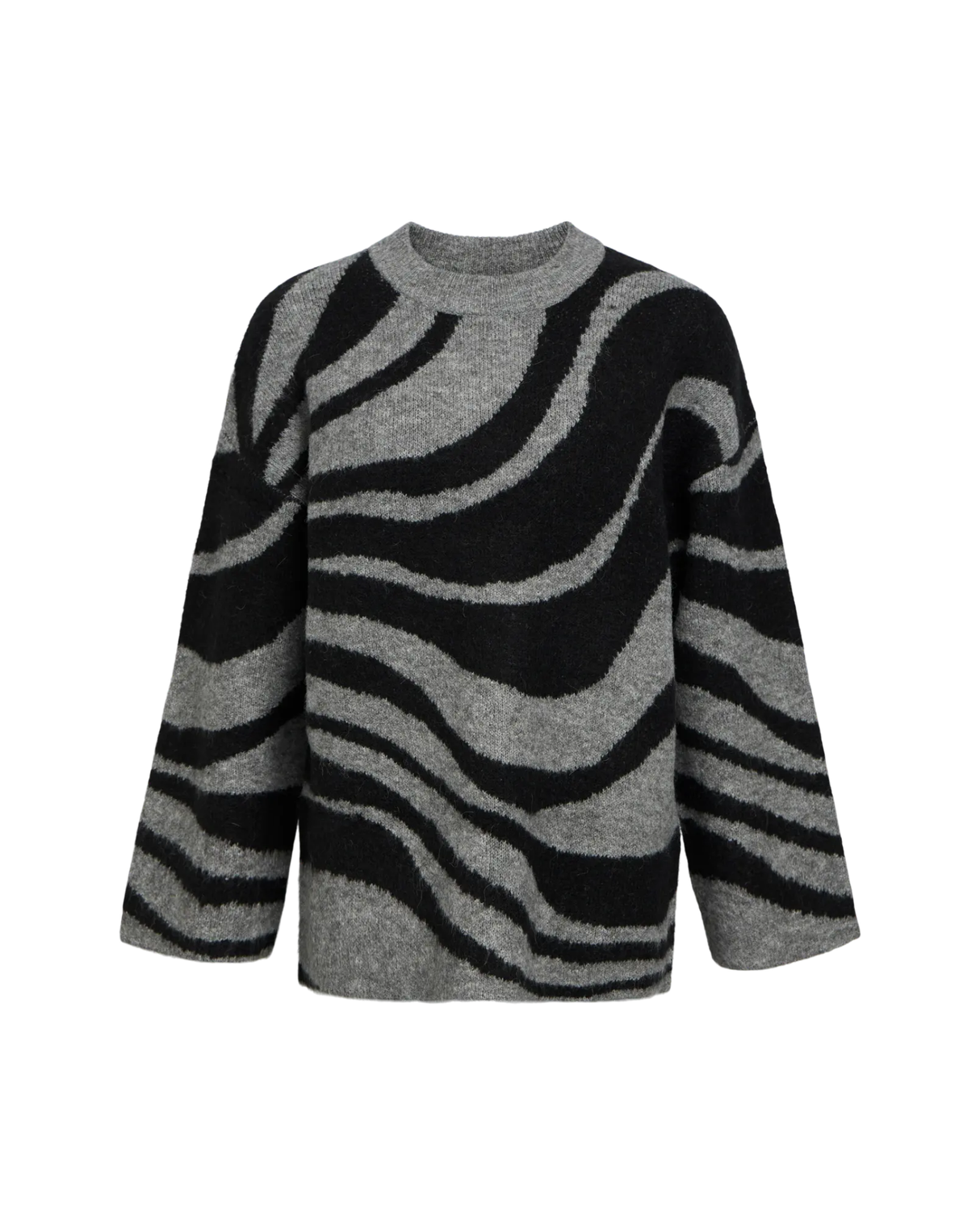 Sand/black - Birch/Black - Pieces - Sweater - 17154521