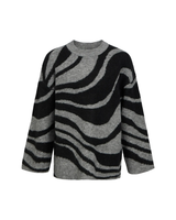 Sand/black - Birch/Black - Pieces - Sweater - 17154521