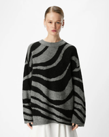 Sand/black - Birch/Black - Pieces - Sweater - 17154521