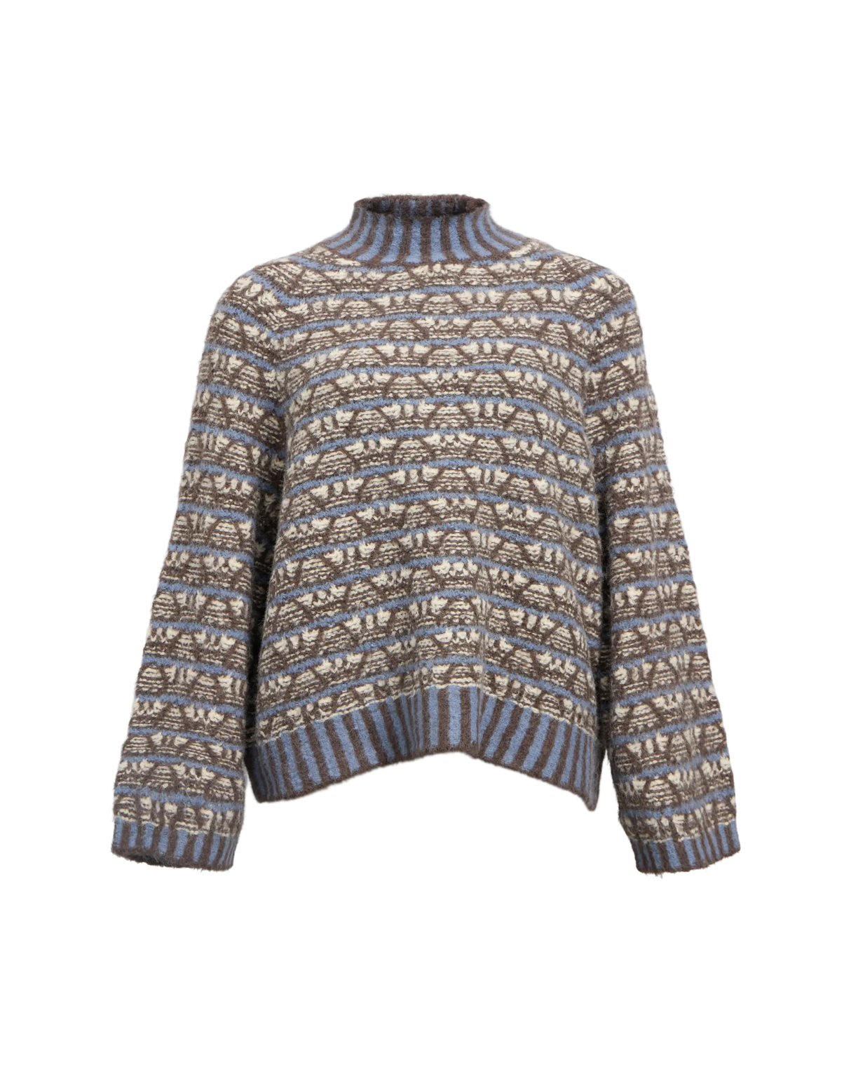 Striktrøje - Object - baby lavender / cloud dancer - 23047914