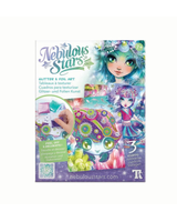 Nebulous Stars Glitter Scratch & Foil Art