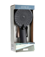 Håndbruser sæt i mat sort