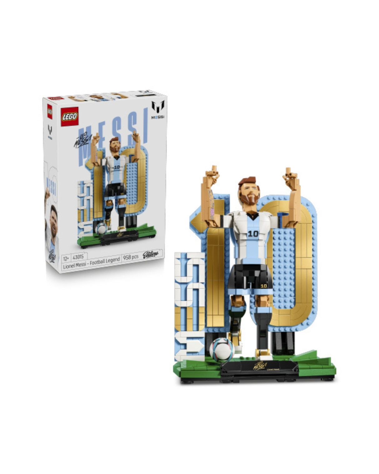 LEGO 43015 Lionel Messi – fodboldhøjdepunkter - LEGO Editions Football 43015
