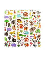 Stickers vilde dyr 1 ark