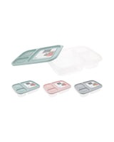 Opbevaringsboks / Madkasse med 3 rum