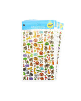 Stickers vilde dyr 1 ark