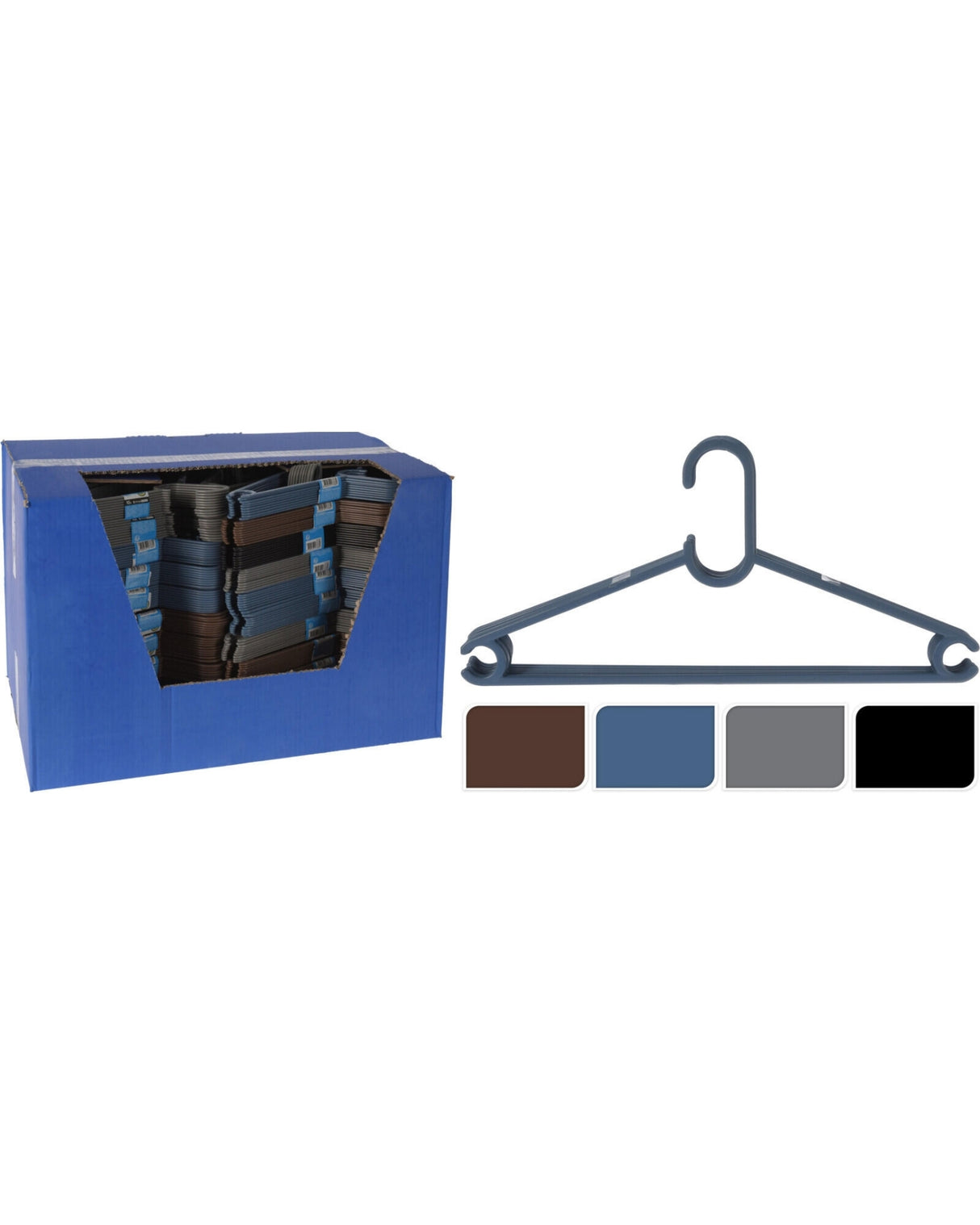 Plastic hangers 10 pcs