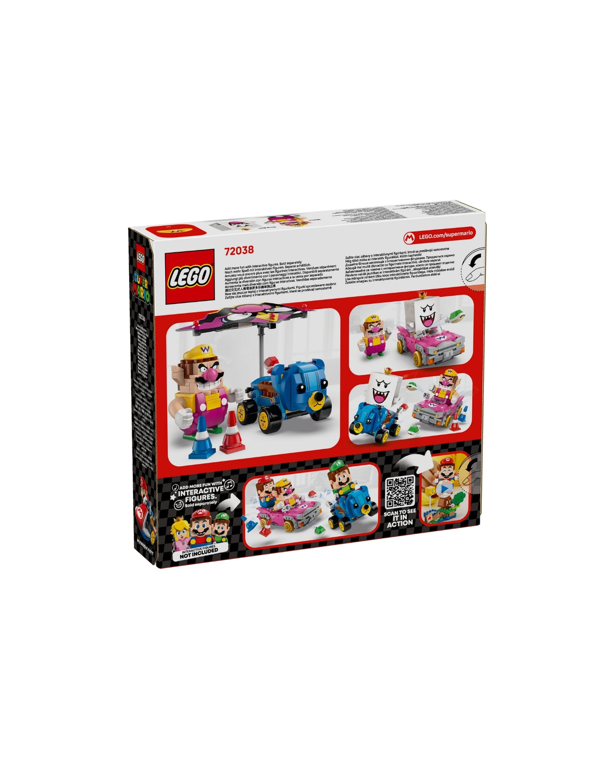 LEGO 72038 Mario Kart™ – Wario og King Boo - LEGO Mario Kart