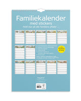 Familiekalender Otto Dickmeiss & Lilja Scherfig 6 Kol. A3 2027