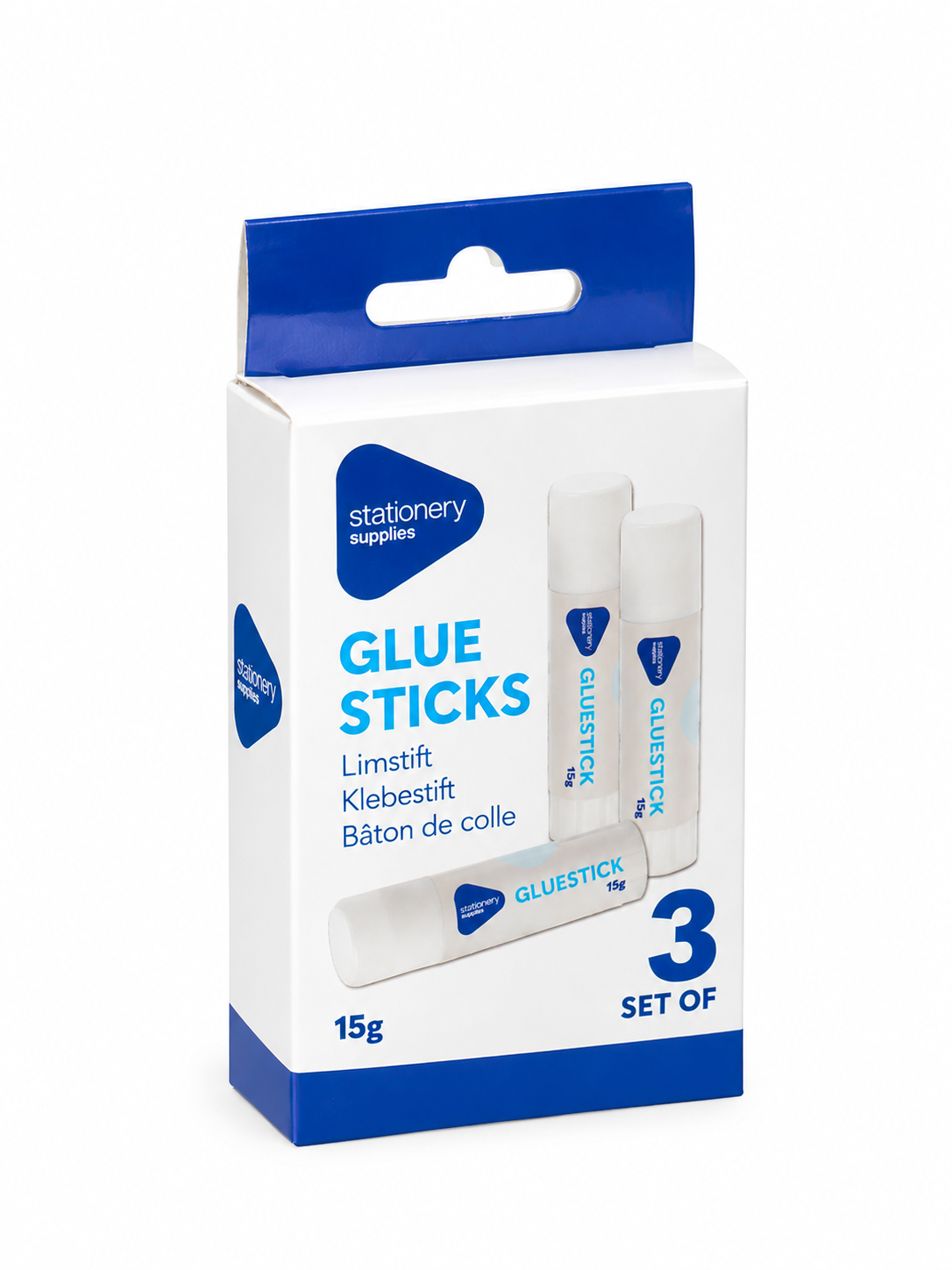 Glue stick 15 g 3 pcs