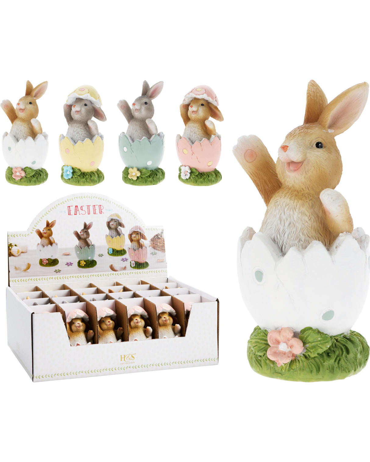 Rabbit in egg Easter theme 1 pc
