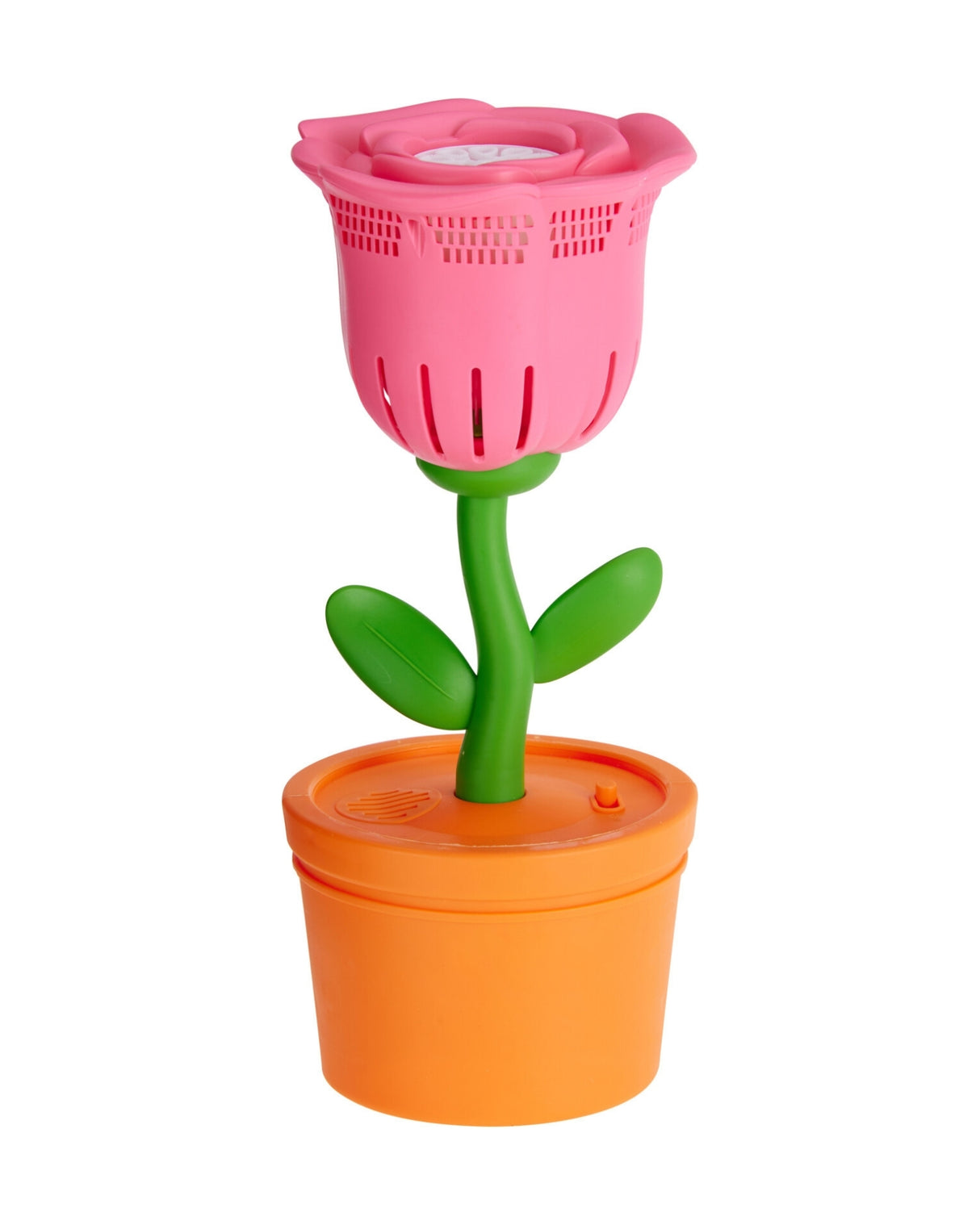 Bobleblæsemaskine med lys & lyd – blomsterdesign