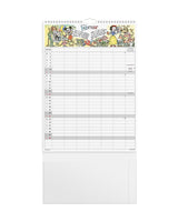 Familiekalender Otto Dickmeiss & Lilja Scherfig 6 Kol. A3 2027