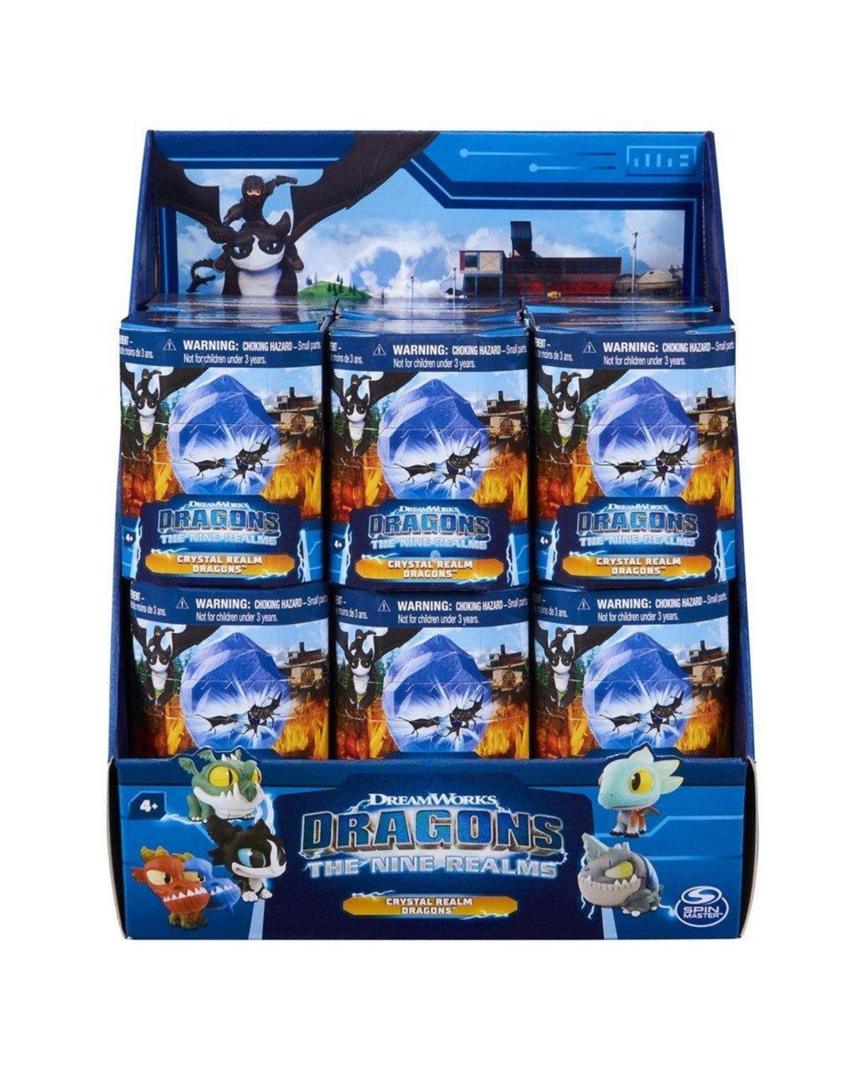 Dragons Crystal Realm Collectible Dragon 1 stk