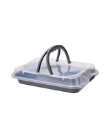 Bradepande med plastlåg – 36,5 x 23,5 cm