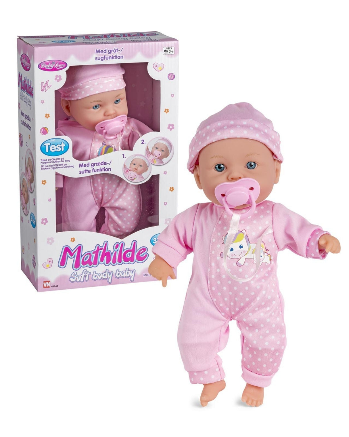 Baby Mathilde Crying Doll 31 cm