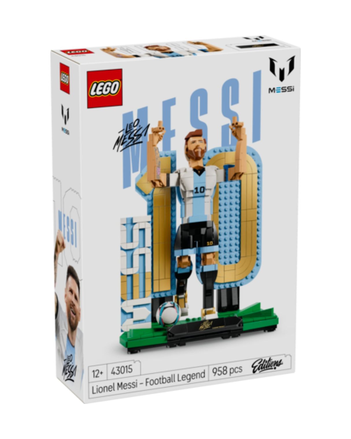 LEGO 43015 Lionel Messi – fodboldhøjdepunkter - LEGO Editions Football 43015