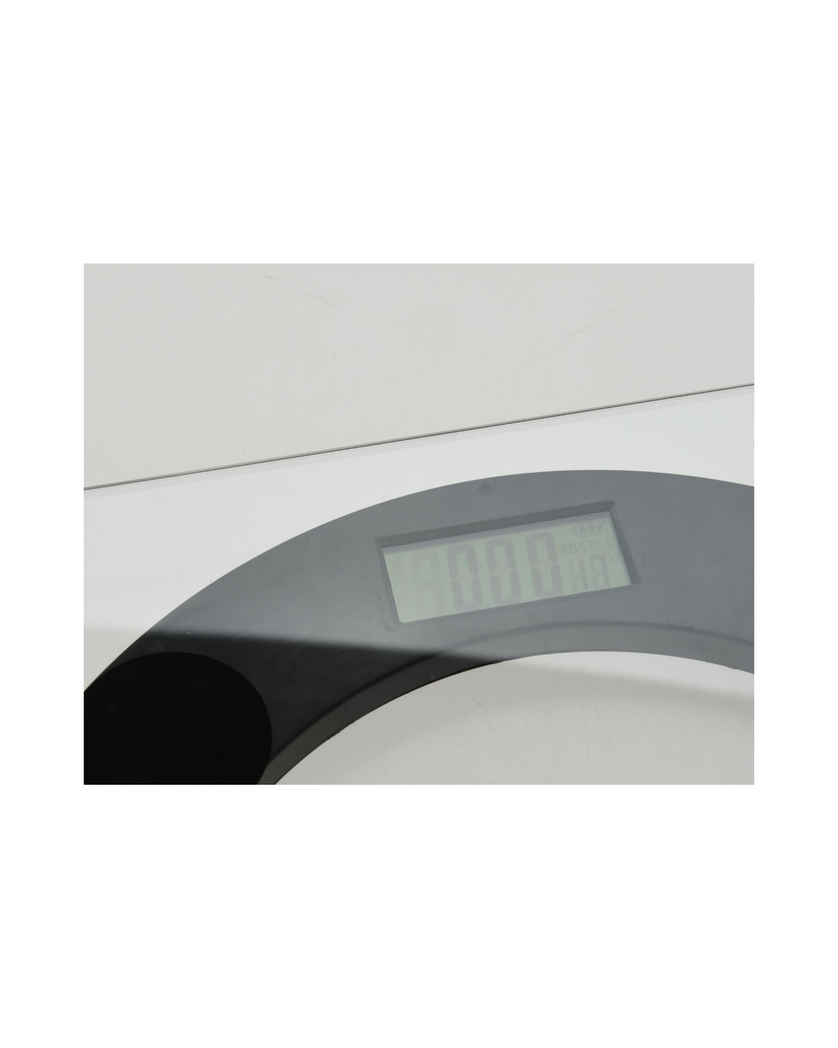 Digital personvægt i sort glas – maks. 150 kg