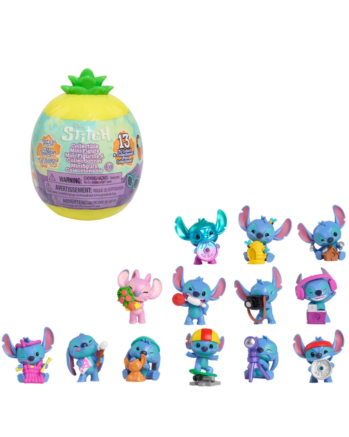 Disney Stitch Collectible Capsule Figure