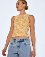 Orange Noisy May top - 27021009